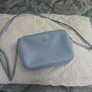 Michael Kors Sky Blue Crossbody Bag